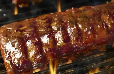 Parmesan Chicken + Half-Rack Ribs at LongHorn Steakhouse