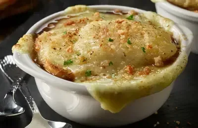 French Onion Soup at LongHorn Steakhouse