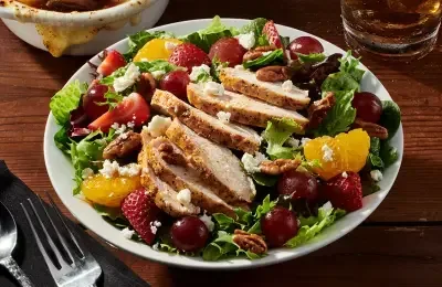 Grilled Chicken & Strawberry Salad