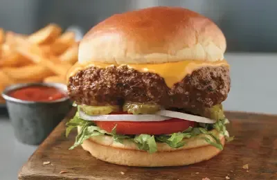 Half-Pound Steakhouse Cheeseburger at LongHorn Steakhouse