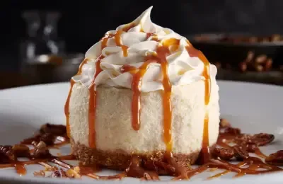 The Cheesecake at LongHorn Steakhouse